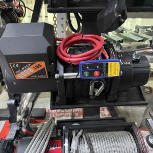 Лебедка  электрическая 6000Lb.12V трос кевлар