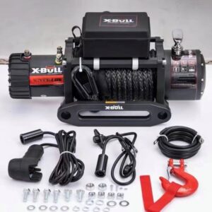 Лебедка X-BULL, кевлар, 13500, 12v, усиленная