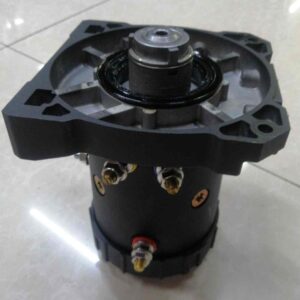 Двигатель  с тормозом и станиной 12 v