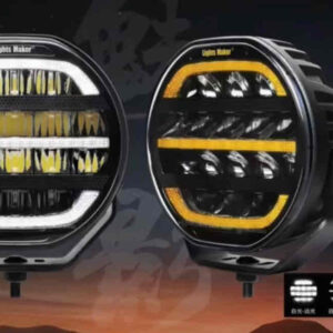 Светодиодная фара 112W LIGHT MAKER,  диаметр 7’’ цена за пару