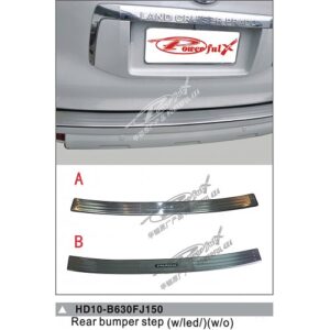 Накладка зад бампер PRADO 150