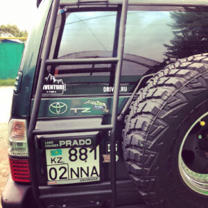 Лестница на TLC Prado 90, металл