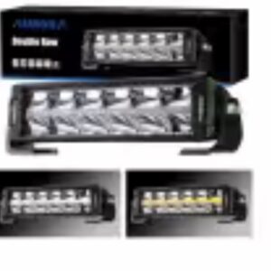 Светодиодная двухрядная панель  с ДХО, белый+янтарь, 40’’, 720w